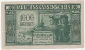 Germany (Kowno/Kaunas) 1000 mark Besetzung - Darlehnskasse Ost, Kowno (Kaunas) 1000 Mark 1918 - Selten -