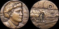 USSR / Russia 1977 Medaille zum 100. Geburtstag von Jack London UNC 55,00 EUR  zzgl. 7,00 EUR Versand