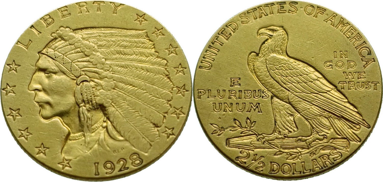 USA 2 5 Dollars 1928 Indian Head Gold Extremely S MA Shops usa-2-5-dollars-1928-indian-head-gold-extremely-s-ma-shops