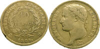 France 40 Francs 1808-H Napoleon - Gold Very Fine