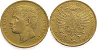 Italy 20 Lire Victor Emmanuel III - Gold -