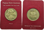 Papua new Guinea 100 Kina Four Faces of the Nation - Gold -