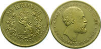 Norway 20 Kroner 1878 Oscar II - Gold Very s+