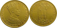 Norway 20 Kroner 1910 Haakon VII - Gold EF / FDC