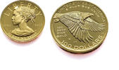 USA 100 Dollars Liberty - 1 Oz. Gold -