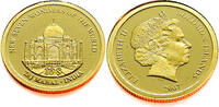 Solomon Islands 10 Dollars Taj Mahal - Gold -