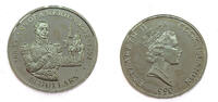 Cook Islands 50 Dollars Bolivar / 500 Years of America Series - Silver -