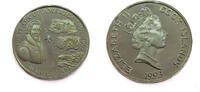 Cook Islands 50 Dollars Sir Martin Frobisher / 500 Years of America Series - Silver -
