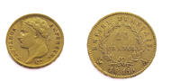 France 20 Francs Napoleon - Gold -