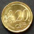 Vatikan 20 Cent 2017 Al-Bro / aus Original-KMS / erste Münze mit Motiv des päpstliches Wappens ! Stgl