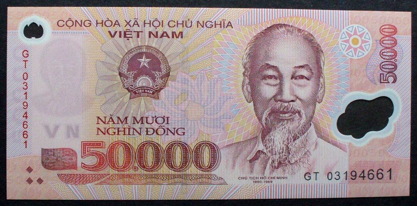 Vietnam 50.000 Dong (20)03 P. 121 a / Polymer kfr | MA-Shops