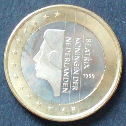 Niederlande 1 Euro 1999 S.123.1 / BiMe / Königin Beatrix unc | MA-Shops