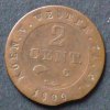 Westphalen 2 Centimes AKS 42 / K / Hieronymus Napoleon