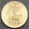 Bulgarien 20 Stotinki S.60 / K-N-Zk / Staatswappen - Wertangabe und Jahreszahl zwischen Ähren