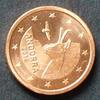 Andorra 5 Cent S.Neu / St, K galv. / Pyrenäengemse, Steinadler