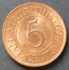 Mauritius 5 Cents S.22 / Bro -