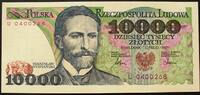 Polen 10.000 Zloty P. 151 a / Serie H 1700813 -