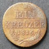 Österreich 1 Kreuzer K / Gekrönter Doppeladler - Wert
