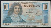 Saint Pierre & Miquelon 10 Francs P. 23 / Serie F.41 -