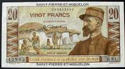 Saint Pierre & Miquelon 20 Francs P. 24 / Serie B.81 -