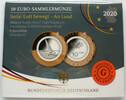 BRD 10 Euro K-N / mit farblosen Polymerring / Originalverpackung / An Land -