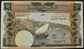 Jemen - Demokratische. Rep. 10 Dinars P. 9 a / Sign.3 / Serie 631447 -