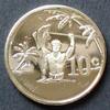 Tokelau 10 Cents N / Elizabeth II. - Speerfischer -