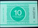 DDR - Gefängnisgeld 10 Pfennig MDI-36 / Wertgutschein / Serie B -