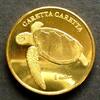 Moorea 1 Dollar S.Neu / Me / Karettschildkröte - Wappen -
