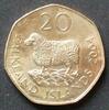 Falkland-Inseln 20 Pence S.118 / K-N / Elizabeth II. - Corriedale-Marschschaf -