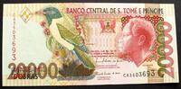 St. Thomas & Prince 20.000 Dobras P. 67 d -