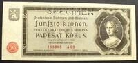 DR 50 Kronen Ros. 561 b / Serie A / SPECIMEN -