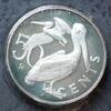 Britische Jungferninseln 50 Cents S.5 / K-N / Elizabeth II. - Pelikan -