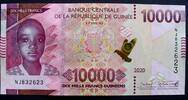 Guinea 10.000 Francs 2020 P.Neu kfr 8,50 EUR  zzgl. 4,00 EUR Versand