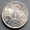 Eswatini 50 Cents S.Neu / Mswati III. - Staatswappen -