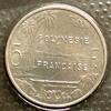 Französisch Polynesien 5 Francs S.13 / Al / I.E.O.M. - Sitzende Minerva mit Fackel der Weisheit - Küstenszene -