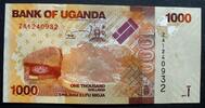 Uganda 1.000 Shillings 2015 P.49 d R / Serie ZA / Ersatznote kfr 7,00 EUR  zzgl. 4,00 EUR Versand