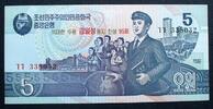 Korea Nord 5 Won P.50 / Aufdruck - 95. Geburtstag von Kim Il Sung -
