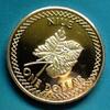 Niue 1 Dollar S.242 / Me / Elizabeth II. - Blätter -