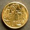 Australien 1 Dollar S.423 / Al-N-Bro / Elizabeth II. - Rote Riesenkänguruhs -