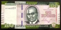 Liberia 100 Dollars 2021 P.41 a / Serie AE kfr 5,50 EUR  zzgl. 4,00 EUR Versand