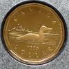 Kanada 1 Dollar N, Bro galv. / Elizabeth II. - Eistaucher -