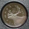 Kanada 25 Cents N / Elizabeth II. - Kopf eines Rentieres -