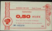 DDR - Hotels Zinnowitz 0,50 Mark Speisentalon -