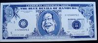 BRD 1/2 Dollar The Blue Devils of Hamburg - ZIESCHE -