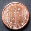 Zentralafrikanische Staaten 5 FCFA 2024 Stgl 3,40 EUR  zzgl. 1,50 EUR Versand