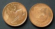Kiribati 2 Cents S.2 / Bro / Staatswappen - Taro -