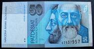50 Korun 1.8.1993 Slowakei P. 21 a kfr