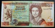 Belize 20 Dollars 1.1.2017 P. 69 f kfr 29,00 EUR  zzgl. 7,00 EUR Versand