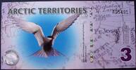 Arctic Territories 3 Polar Dollars 2011 Polymer kfr 5,50 EUR  zzgl. 4,00 EUR Versand